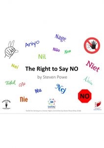Button for Right To Say No PDF