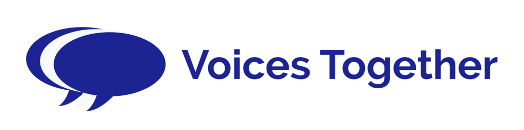 Voices Together logo - home button